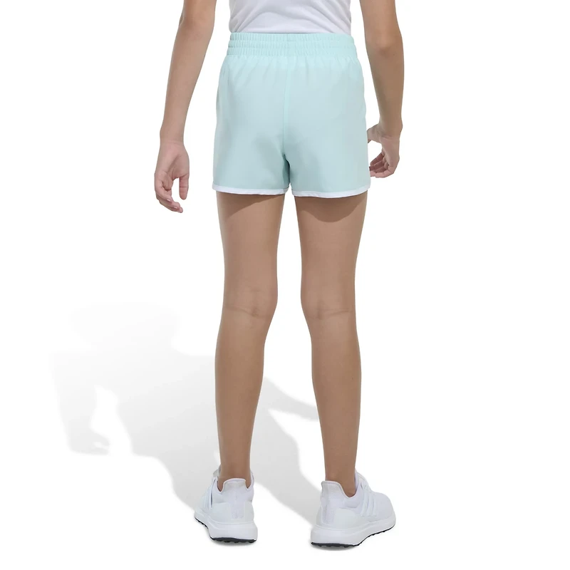 adidas Girls' Woven Pacer Shorts 2-3/4