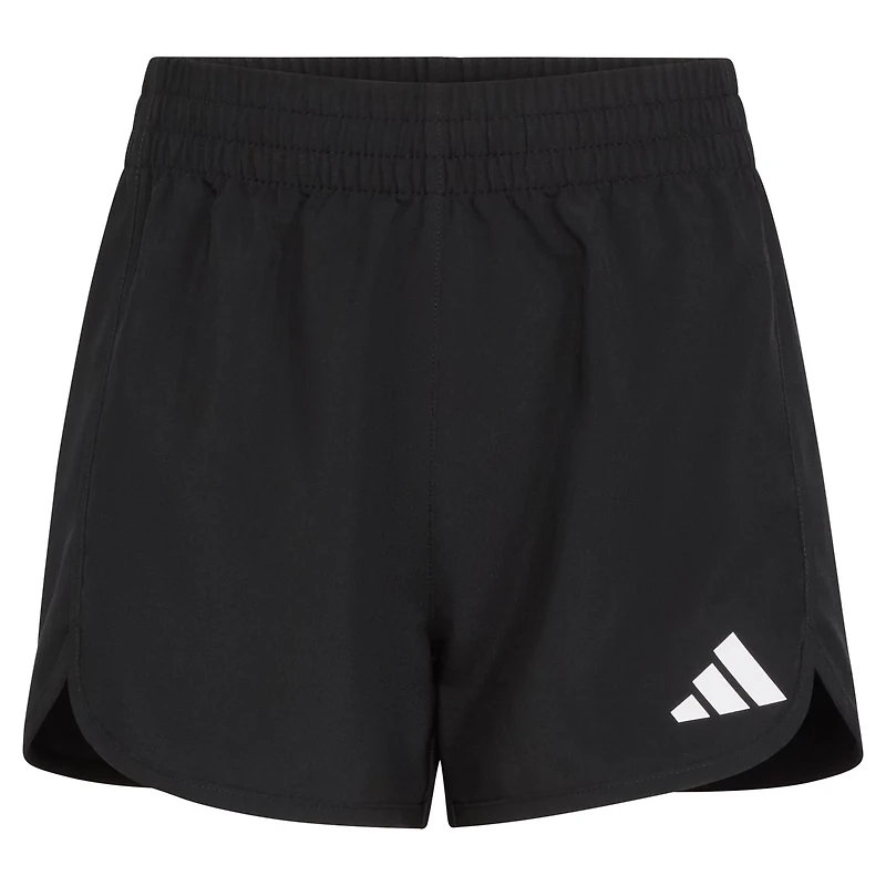 adidas Girls' Woven Pacer Shorts 2-3/4