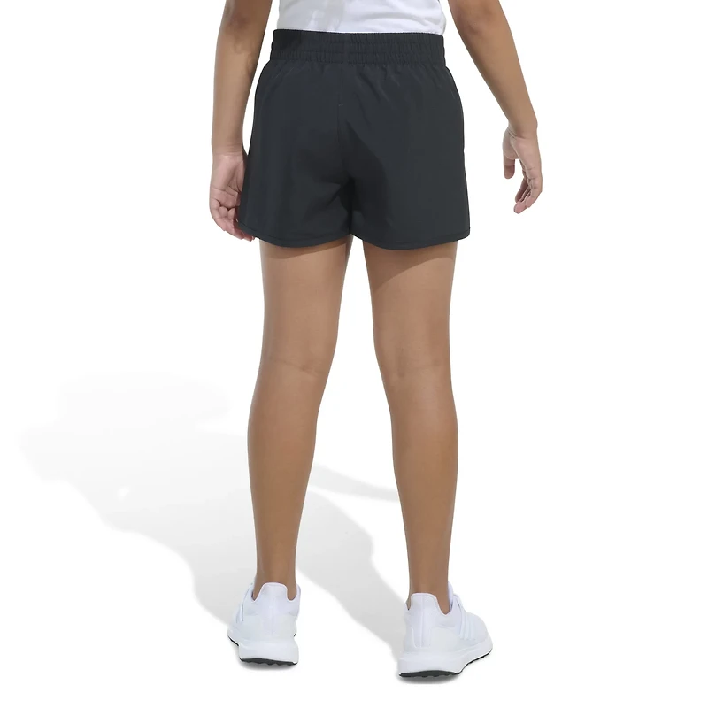 adidas Girls' Woven Pacer Shorts 2-3/4
