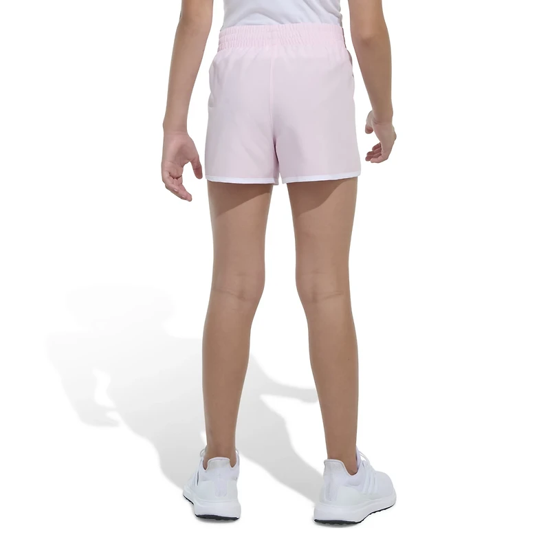 adidas Girls' Woven Pacer Shorts 2-3/4