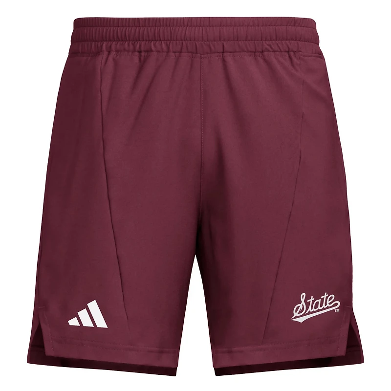 adidas Mississippi State Bulldogs Program Woven Training Shorts