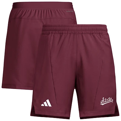 adidas Mississippi State Bulldogs Program Woven Training Shorts