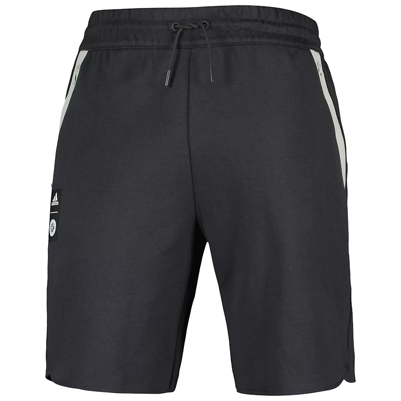 adidas New England Revolution 2023 Player Travel Shorts