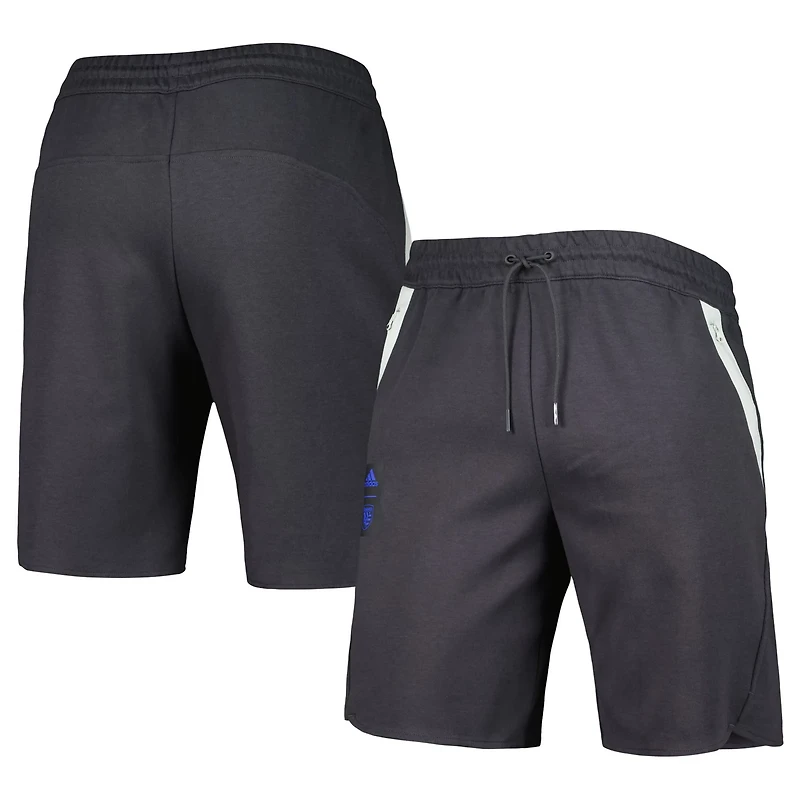 adidas San Jose Earthquakes 2023 Player Travel Shorts