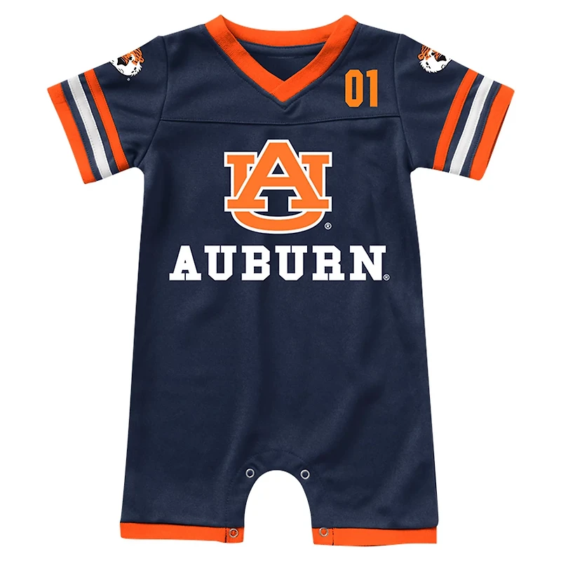 Colosseum Auburn Tigers Bumpo Football Romper