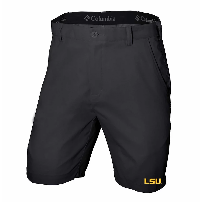 Columbia LSU Tigers Omni-Wick Lie Angle Shorts