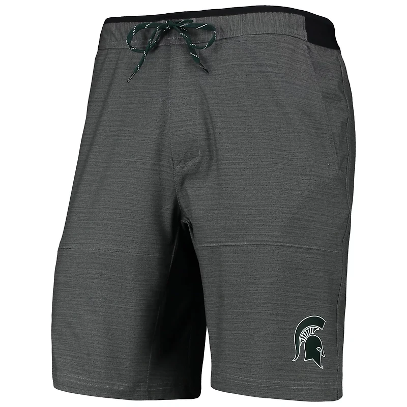 Columbia Michigan State Spartans Twisted Creek Omni-Shield Shorts