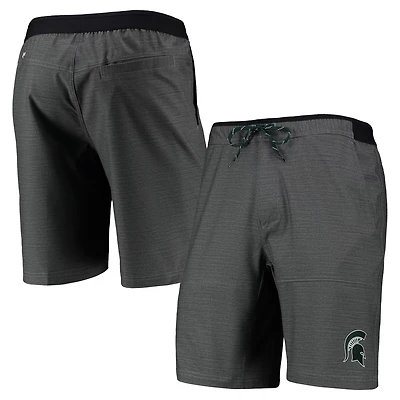 Columbia Michigan State Spartans Twisted Creek Omni-Shield Shorts