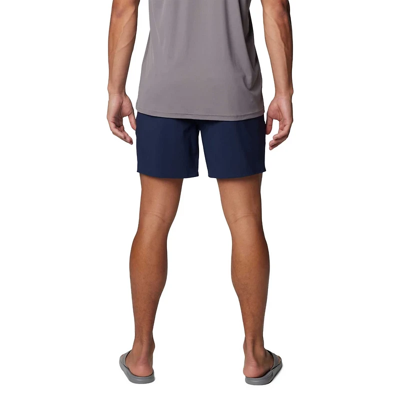 Columbia Michigan Wolverines PFG Terminal Roamer Omni-Shade Stretch Shorts