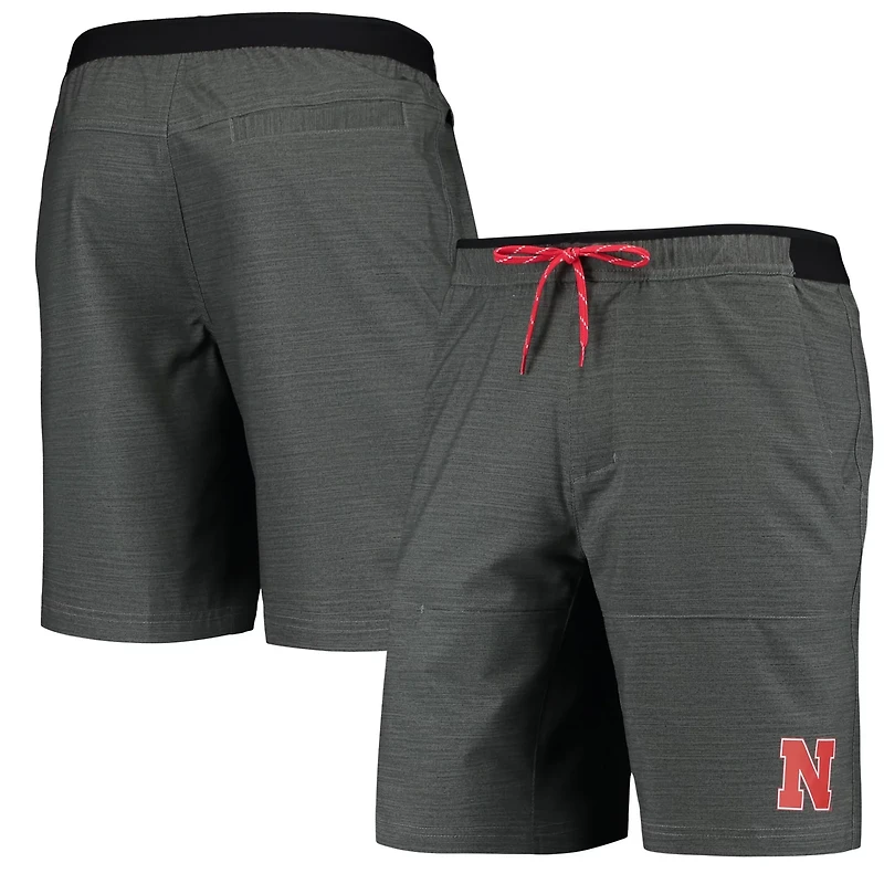 Columbia Nebraska Huskers Twisted Creek Omni-Shield Shorts
