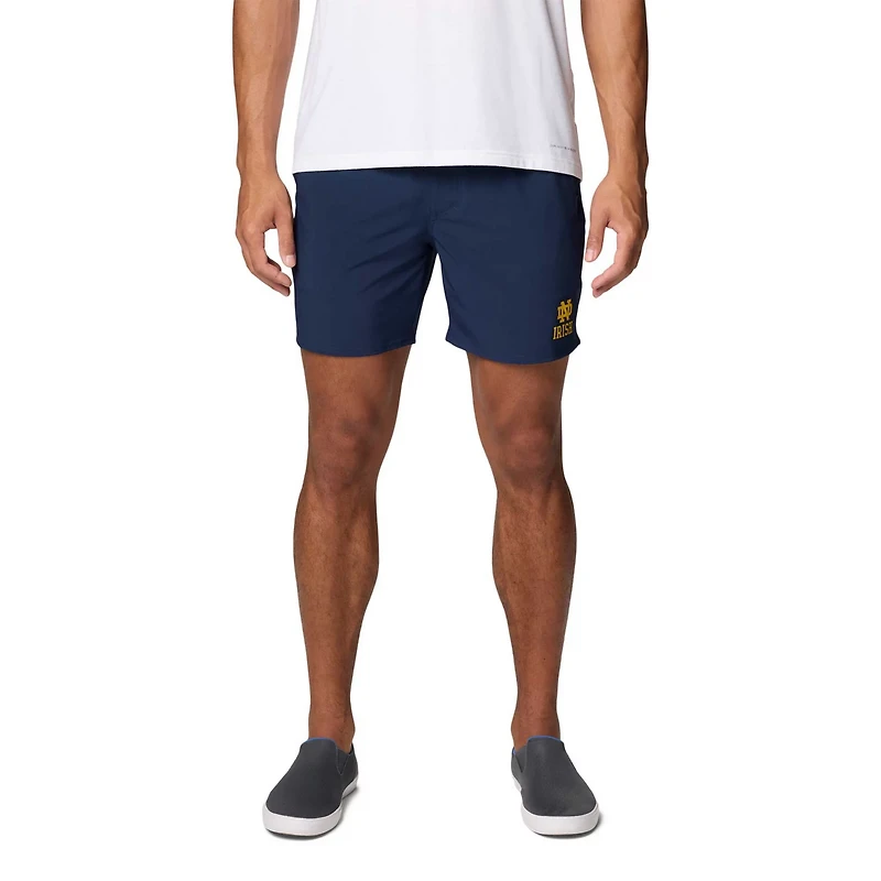 Columbia Notre Dame Fighting Irish PFG Terminal Roamer Omni-Shade Stretch Shorts