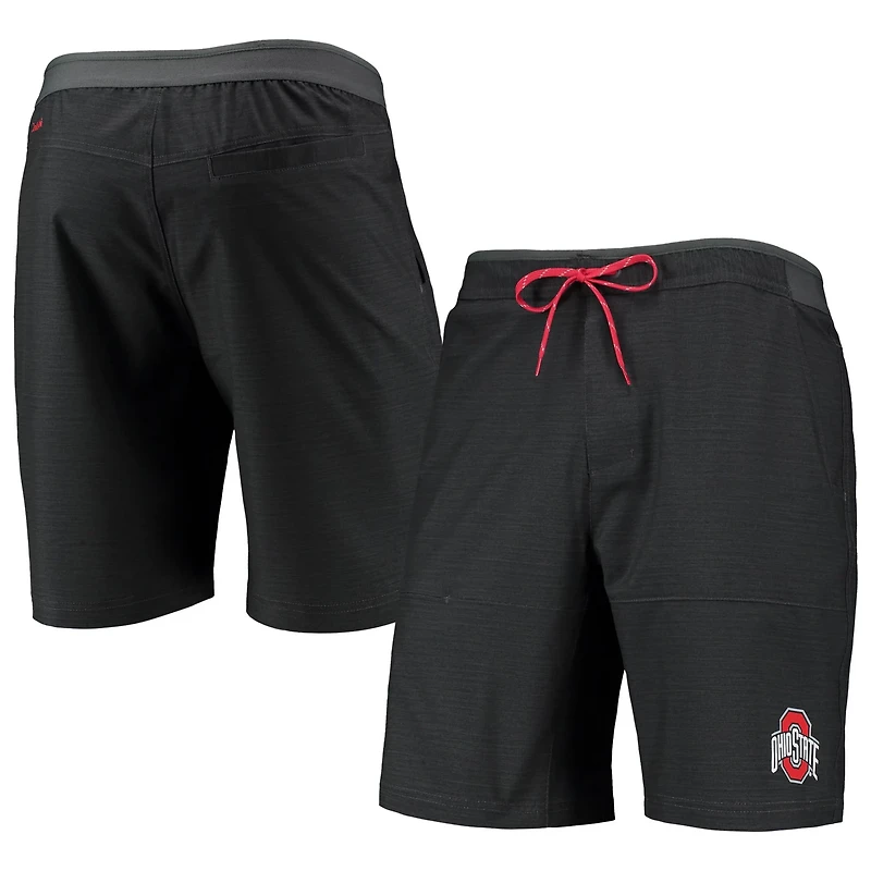 Columbia Ohio State Buckeyes Twisted Creek Omni-Shield Shorts