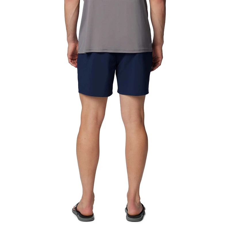 Columbia West Virginia Mountaineers PFG Terminal Roamer Omni-Shade Stretch Shorts