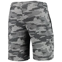 Concepts Sport /Gray Penn State Nittany Lions Camo Backup Terry Jam Lounge Shorts