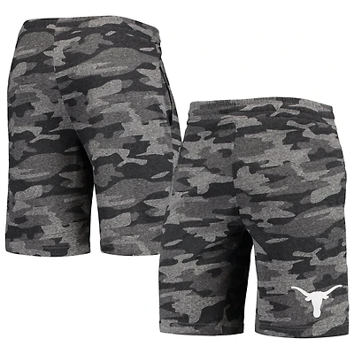 Concepts Sport /Gray Texas Longhorns Camo Backup Terry Jam Lounge Shorts