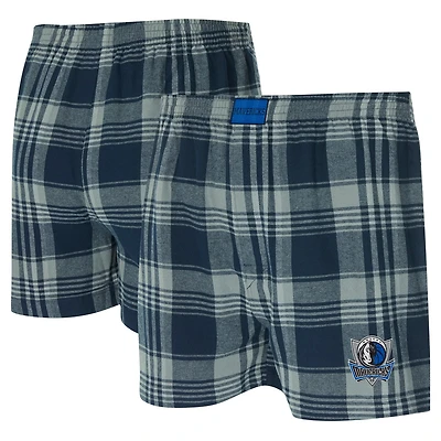 Concepts Sport Dallas Mavericks Region Flannel Boxer Short