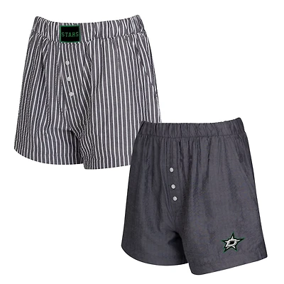 Concepts Sport Dallas Stars Two-Pack Boxer Shorts Set