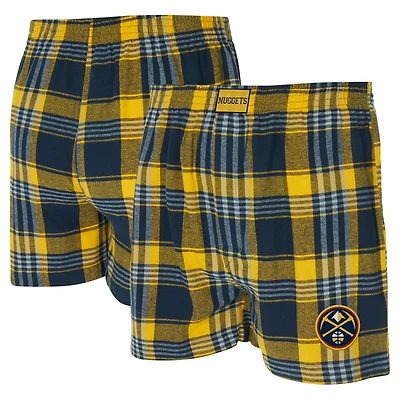 Concepts Sport Denver Nuggets Region Flannel Boxer Short