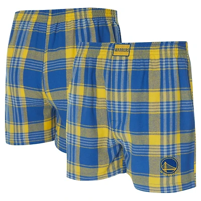 Concepts Sport Golden State Warriors Region Flannel Boxer Short