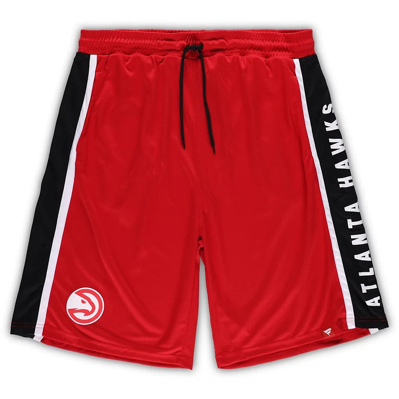 Fanatics Atlanta Hawks Big  Tall Referee Iconic Mesh Shorts