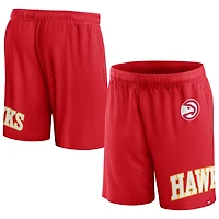 Fanatics Atlanta Hawks Free Throw Mesh Shorts