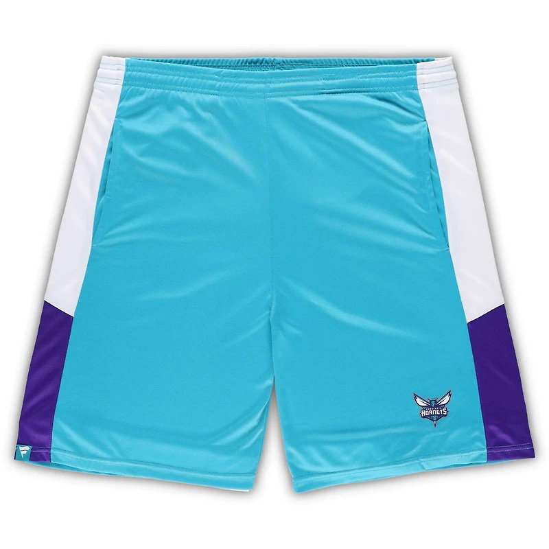 Fanatics Branded Charlotte Hornets Big Tall Champion Rush Practice Shorts