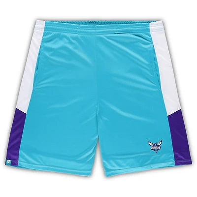 Fanatics Branded Charlotte Hornets Big Tall Champion Rush Practice Shorts