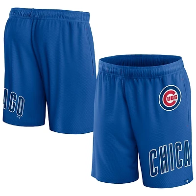 Fanatics Branded Chicago Cubs Clincher Mesh Shorts