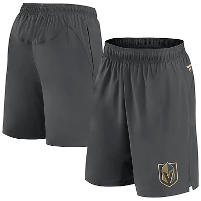 Fanatics Branded Gray Vegas Golden Knights Authentic Pro Tech Shorts