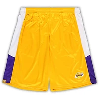 Fanatics Branded Los Angeles Lakers Big  Tall Champion Rush Practice Shorts