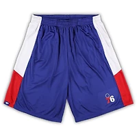 Fanatics Branded Philadelphia 76ers Big  Tall Champion Rush Practice Shorts