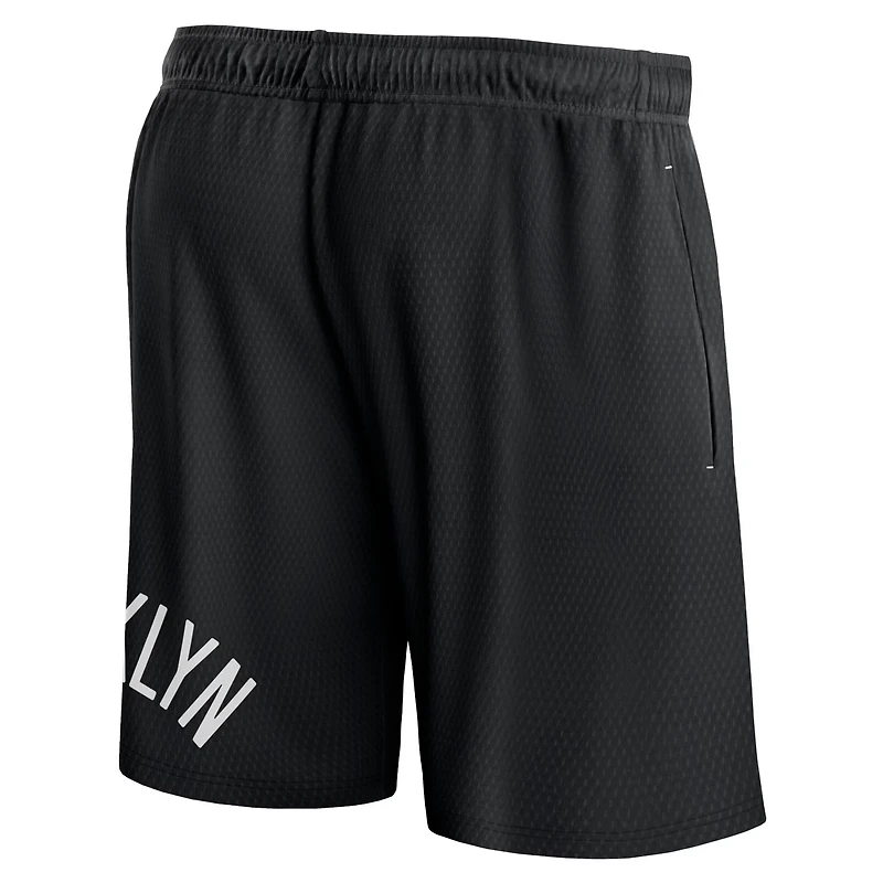 Fanatics Brooklyn Nets Free Throw Mesh Shorts