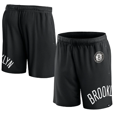 Fanatics Brooklyn Nets Free Throw Mesh Shorts