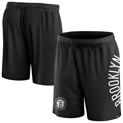 Fanatics Brooklyn Nets Post Up Mesh Shorts