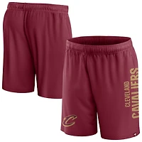 Fanatics Cleveland Cavaliers Post Up Mesh Shorts