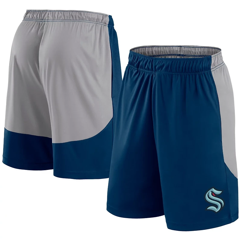 Fanatics Deep Sea Seattle Kraken Go Hard Shorts