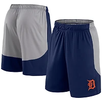 Fanatics Gray Detroit Tigers Go Hard Shorts