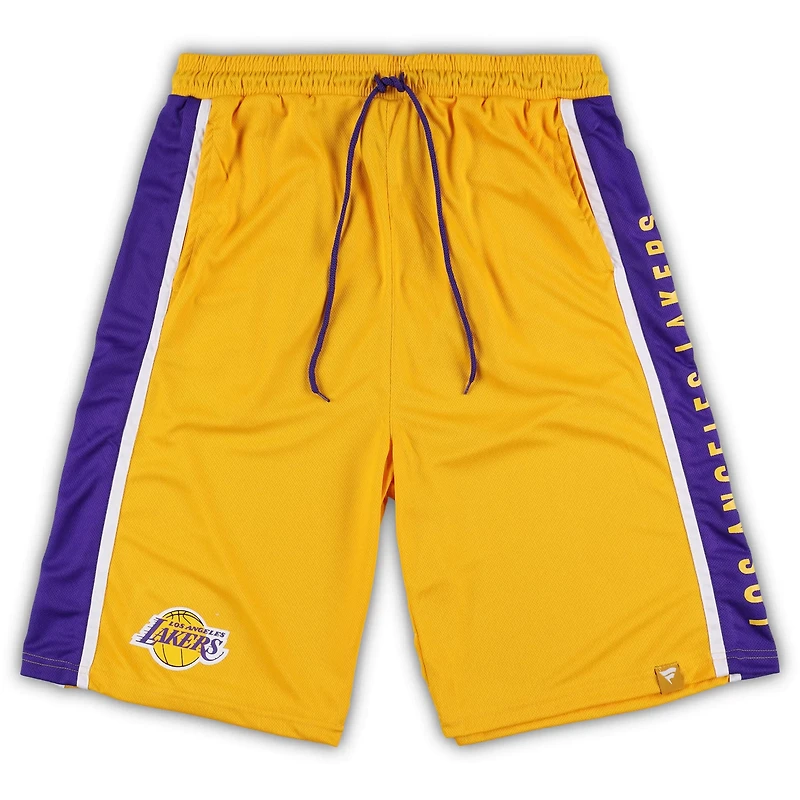Fanatics Los Angeles Lakers Big  Tall Referee Iconic Mesh Shorts