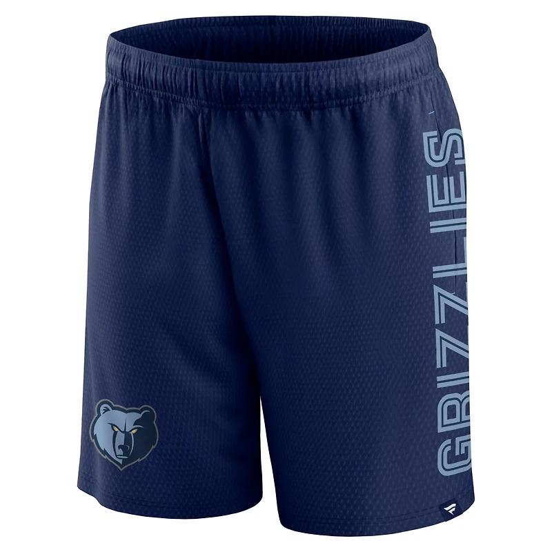 Fanatics Memphis Grizzlies Post Up Mesh Shorts