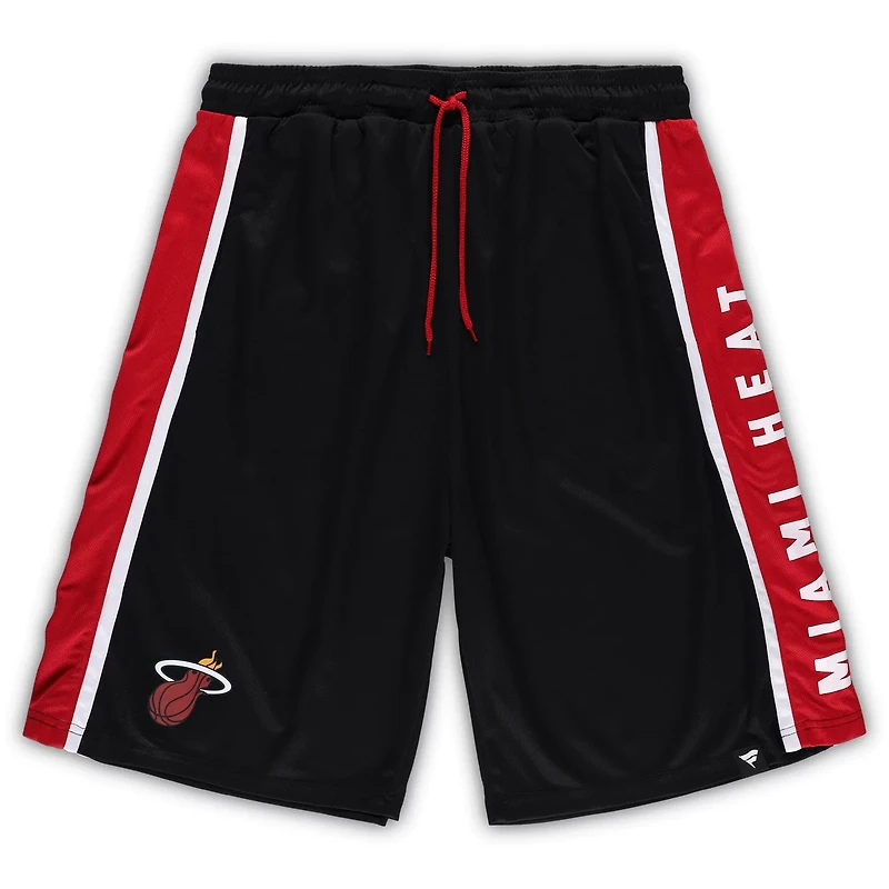 Fanatics Miami Heat Big  Tall Referee Iconic Mesh Shorts