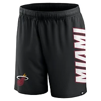 Fanatics Miami Heat Post Up Mesh Shorts