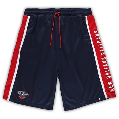 Fanatics New Orleans Pelicans Big  Tall Referee Iconic Mesh Shorts
