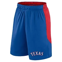 Fanatics Red Texas Rangers Launch Polyester Shorts