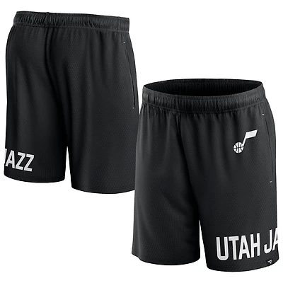 Fanatics Utah Jazz Free Throw Mesh Shorts