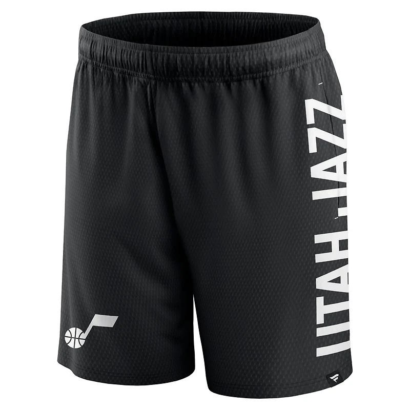 Fanatics Utah Jazz Post Up Mesh Shorts