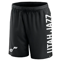 Fanatics Utah Jazz Post Up Mesh Shorts