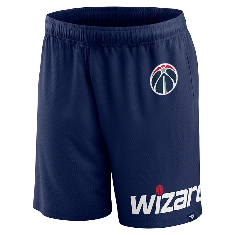Fanatics Washington Wizards Free Throw Mesh Shorts