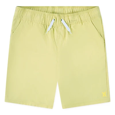 Hurley Boys' Stretch Hybrid Pull-On Shorts 8.25
