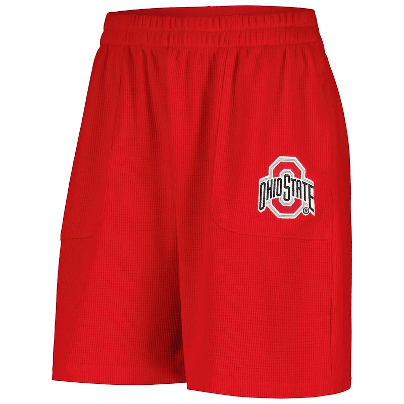 Hype and Vice Ohio State Buckeyes Pocket Hit Grand Slam Waffle Shorts
