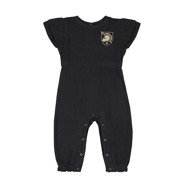 Infant Colosseum Army Knights Beautopia Waffle Knit Romper